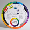 Tattoo accessories Color Wheel for  professional select a color mix Microblanding tattoo pigments